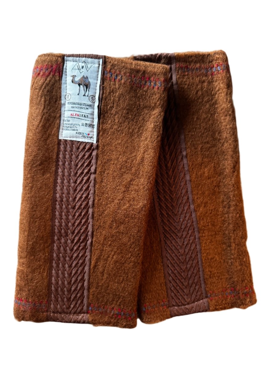 ALFATEKS Camel Wool Warming Knee Pads - Photo #4 ALFATEKS Camel Wool Warming Knee Pads - Photo #4