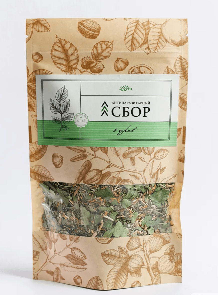 Antiparasitic herbal collection 70 g - Photo #1 Antiparasitic herbal collection 70 g - Photo #1