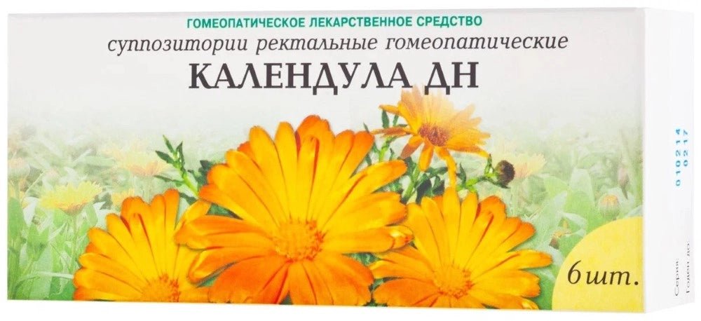 Calendula DN suppositories 6 pcs Calendula DN suppositories 6 pcs