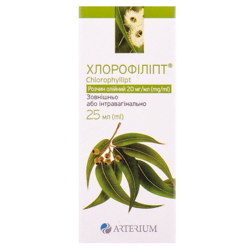 Chlorophyllipt oil solution 25 ml Chlorophyllipt oil solution 25 ml