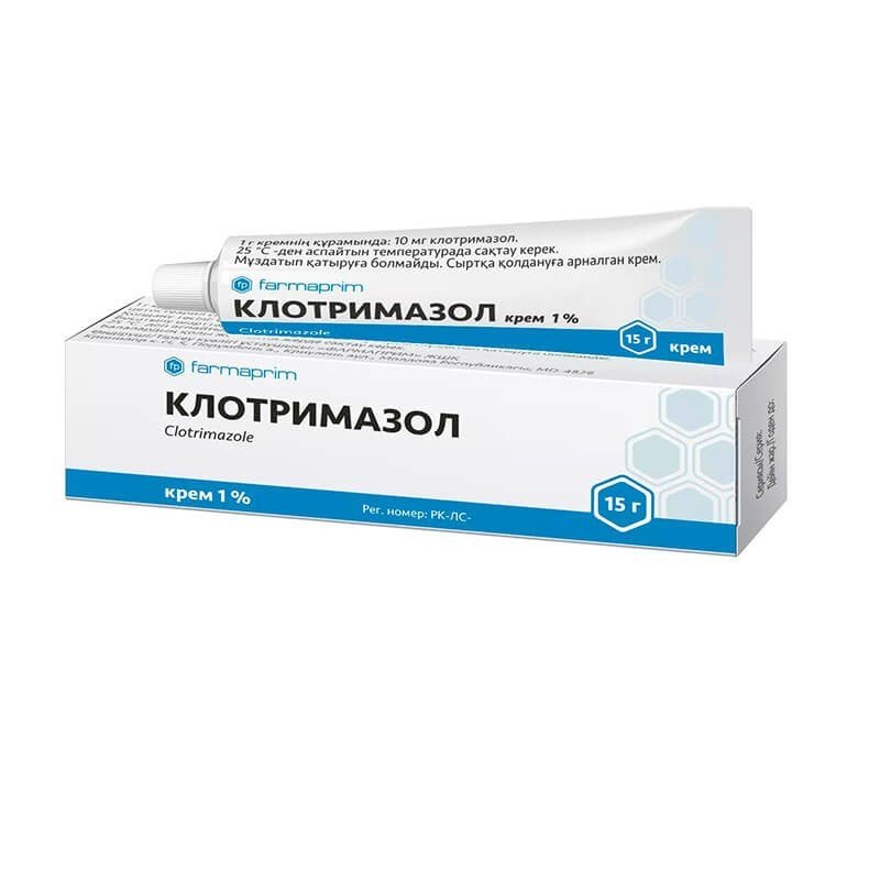Клотримазол 1% крем для наружного применения 20 г Клотримазол 1% крем для наружного применения 20 г