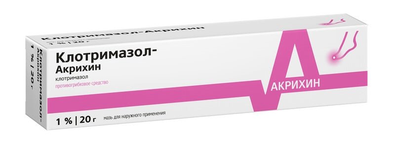 Клотримазол 1% крем для наружного применения 20 г - Фото #2 Клотримазол 1% крем для наружного применения 20 г - Фото #2