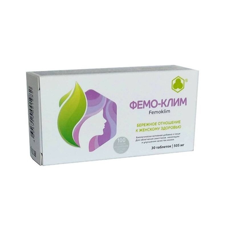 Femoklim 505 mg 60 tabs - Photo #3 Femoklim 505 mg 60 tabs - Photo #3