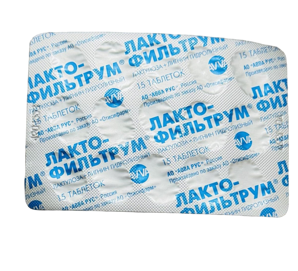 Lactofiltrum 15 tabs 1 blister Lactofiltrum 15 tabs 1 blister