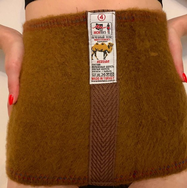 MORTEKS Healing Camel Wool Compression Warming Belt - Photo #4 MORTEKS Healing Camel Wool Compression Warming Belt - Photo #4