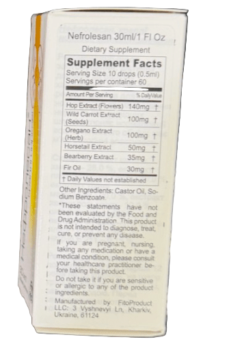 Nefrolesan kidney drops 30 ml - Photo #2 Nefrolesan kidney drops 30 ml - Photo #2