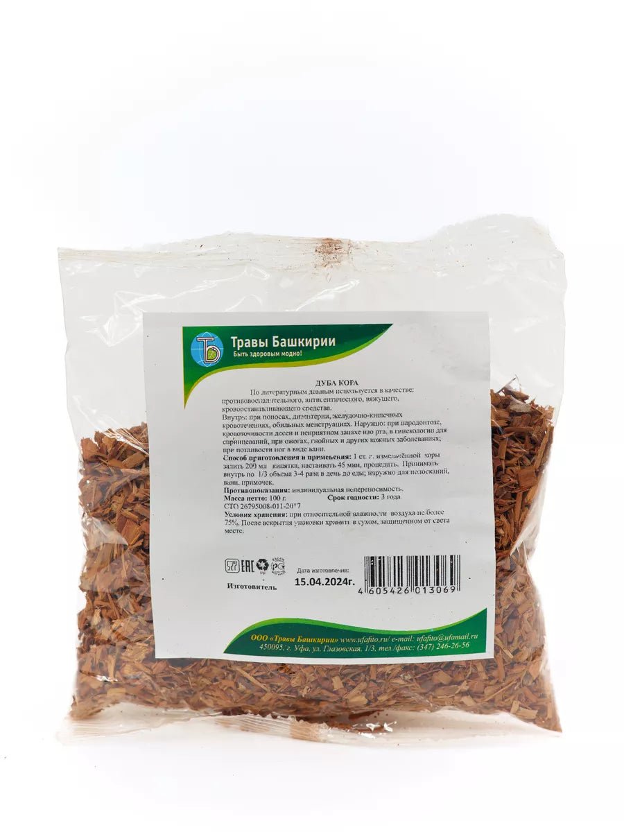 Oak Bark herb 100 g - Photo #2 Oak Bark herb 100 g - Photo #2