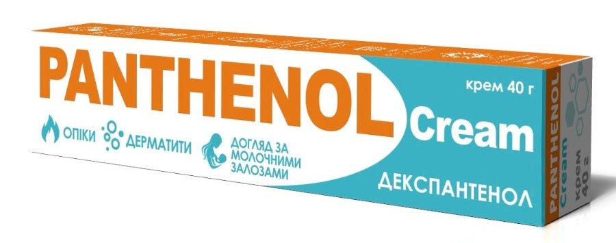 Пантенол крем 40 г - Фото #1 Пантенол крем 40 г - Фото #1
