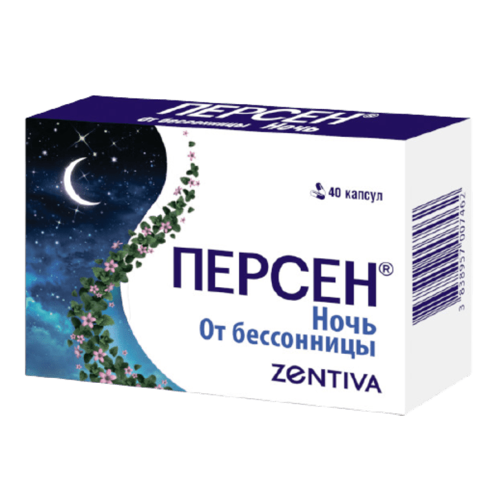 Персен Ночь 40 капсул - Фото #1 Персен Ночь 40 капсул - Фото #1