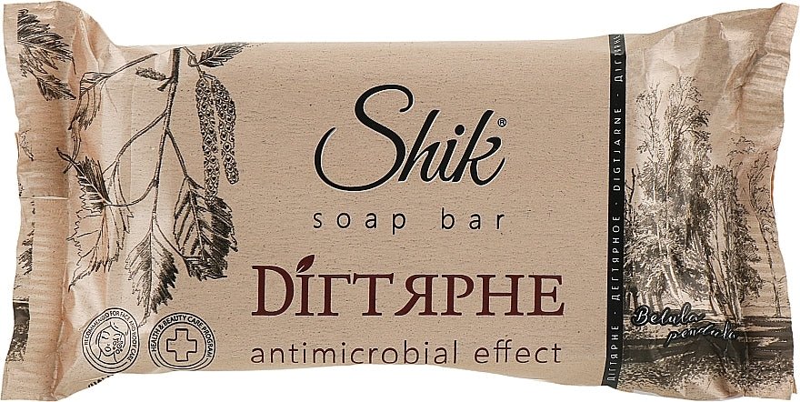 Tar soap - Дягтерное мыло 140гр - USA Apteka
