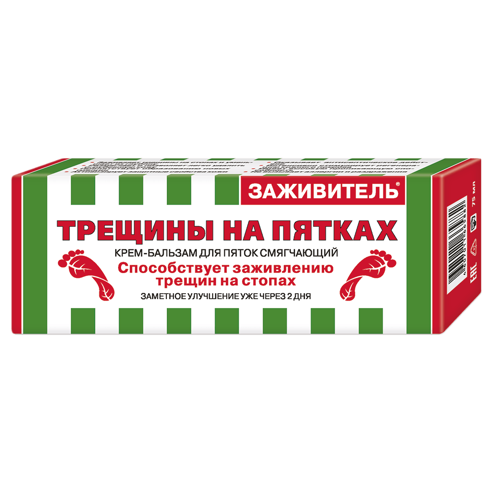 Заживитель Крем Для Пяток Против Трещин 75 мл - Фото #1 Заживитель Крем Для Пяток Против Трещин 75 мл - Фото #1