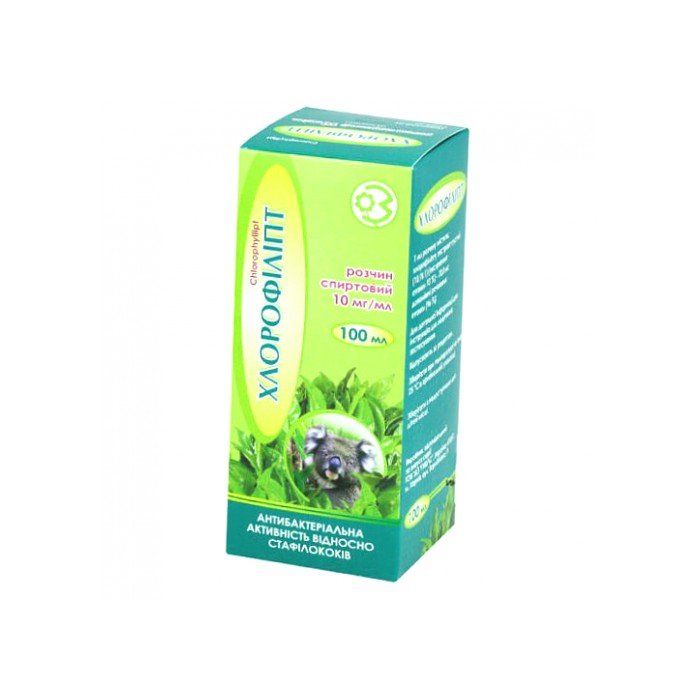 Chlorophyllipt solution 100 ml Chlorophyllipt solution 100 ml