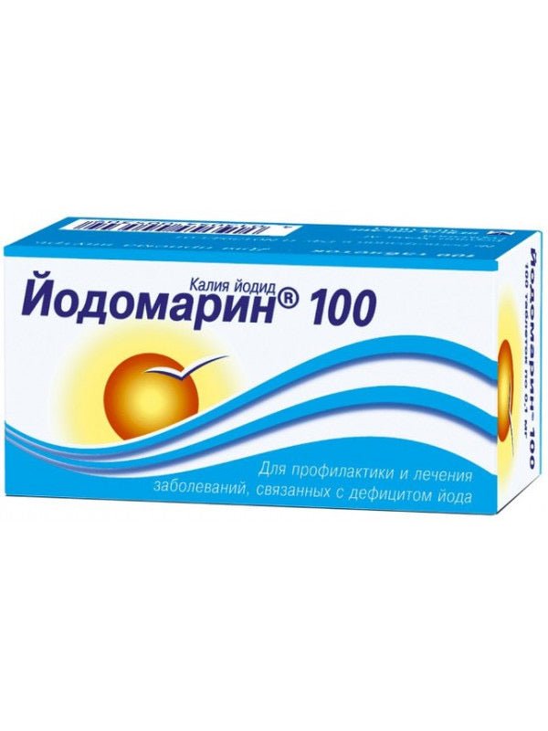 Йодомарин 0.1 мг 100 таб - Фото #1 Йодомарин 0.1 мг 100 таб - Фото #1