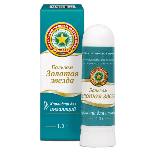 Pencil for inhalation Golden Star 1.3 g Pencil for inhalation Golden Star 1.3 g