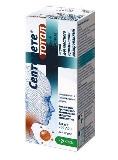 Septolete Total spray 30 ml - Photo #1 Septolete Total spray 30 ml - Photo #1