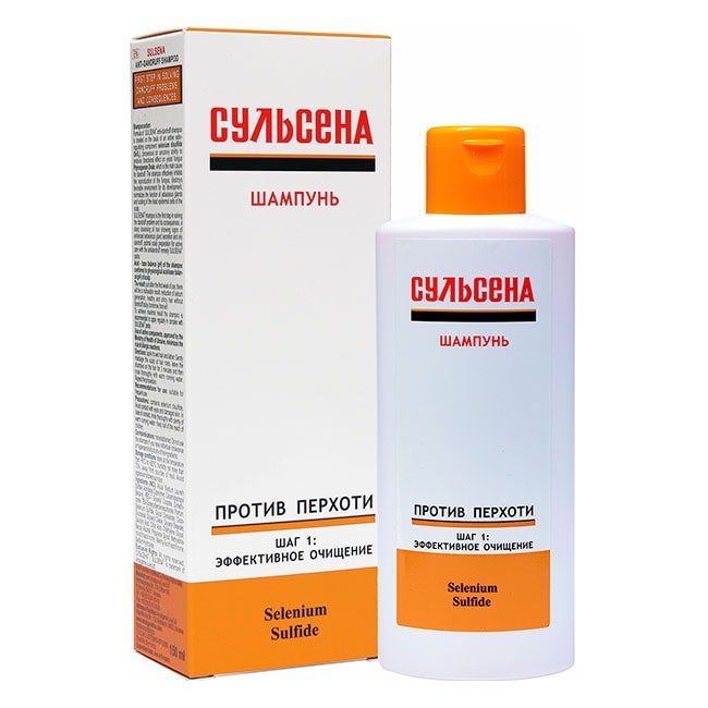 Sulsena anti-dandruff shampoo 150 ml (step 1) - Photo #1 Sulsena anti-dandruff shampoo 150 ml (step 1) - Photo #1