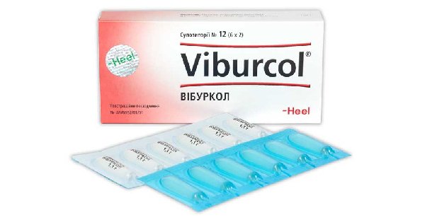 Viburkol suppositories No. 12 - Вибуркол суппозитории №12 - USA Apteka russian pharmacy