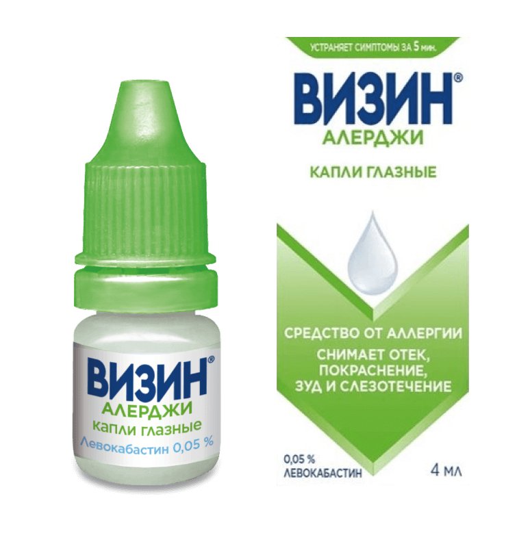 Visine eye drops for allergies 4 ml Visine eye drops for allergies 4 ml