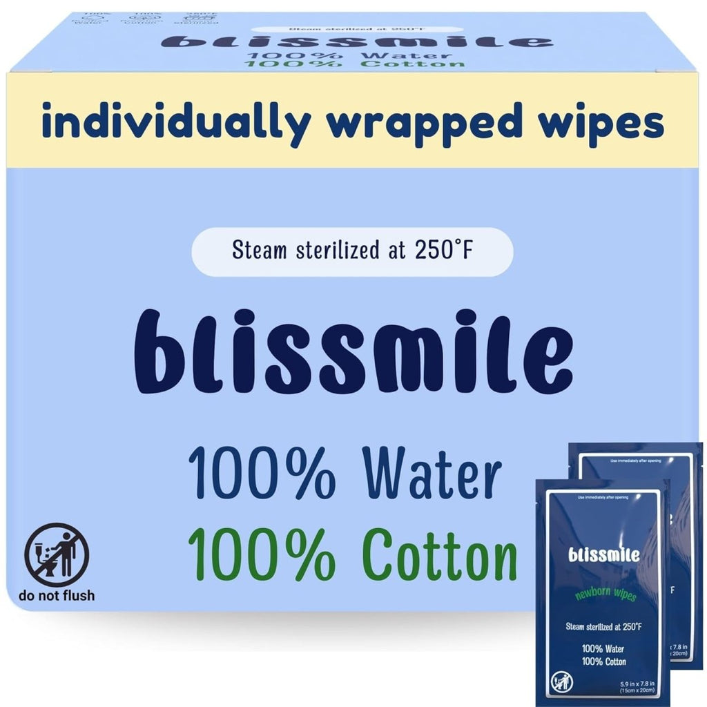 100% Water Baby Wipe – Unscented, Chemical-Free and Travel-Friendly