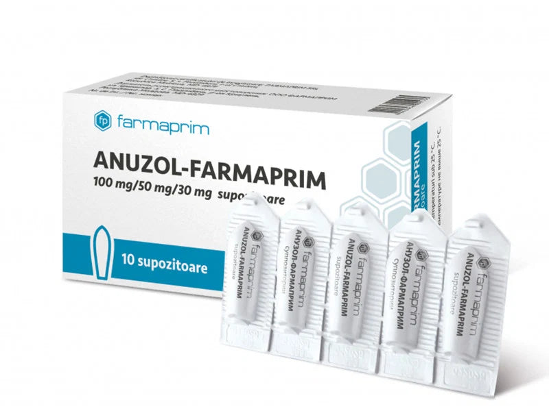 Anuzol-Pharmaprim suppositories 10 pcs - Photo #1