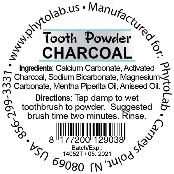 Tooth Powder Charcoal 40 gr - USA Apteka russian pharmacy