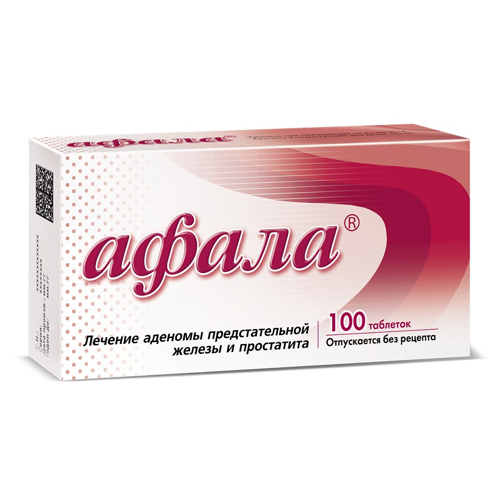 Afala lozenges 100 pcs Treatment of Prostate Adenoma and Prostatitis - USA Apteka