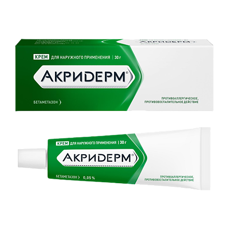 Ackriderm cream for external use 30 g - Photo #1