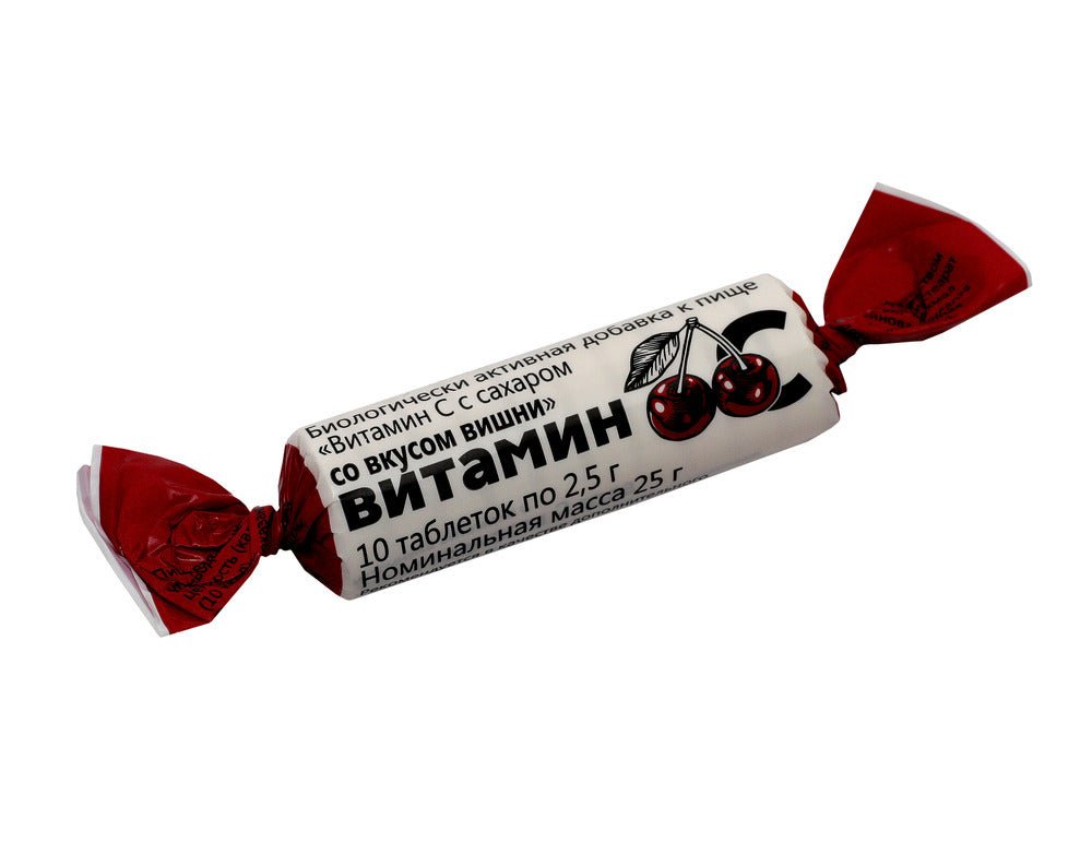 Ascorbinka (Vitamin C) Cherry 10 tabs