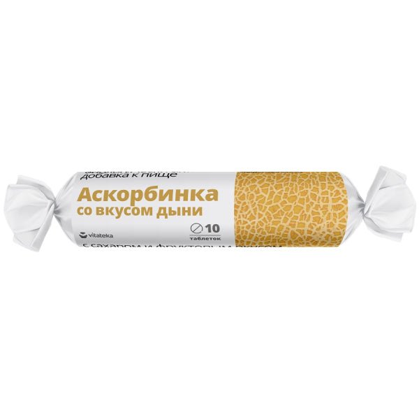 Ascorbinka (Vitamin C) Melon 14 tabs