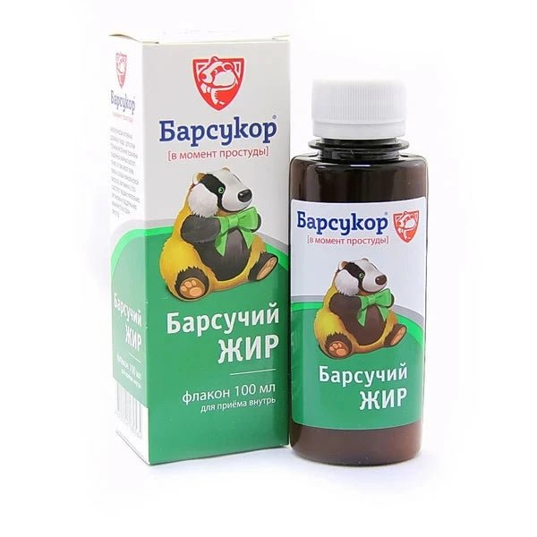 Barsukor Natural badger fat for oral administration 100 ml - Photo #1