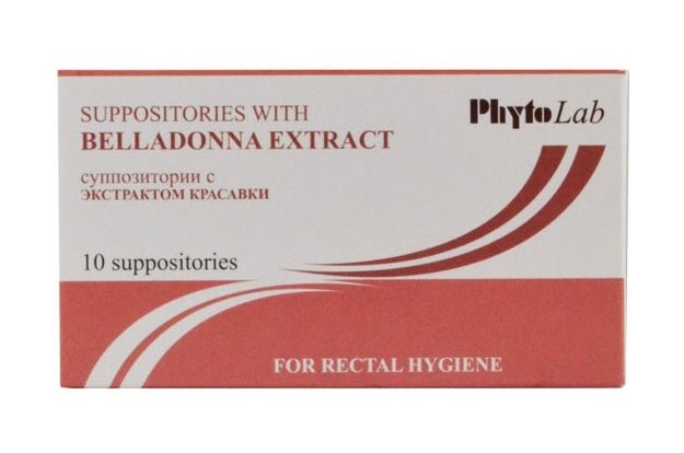 Belladonna Extract Suppositories - USA Apteka