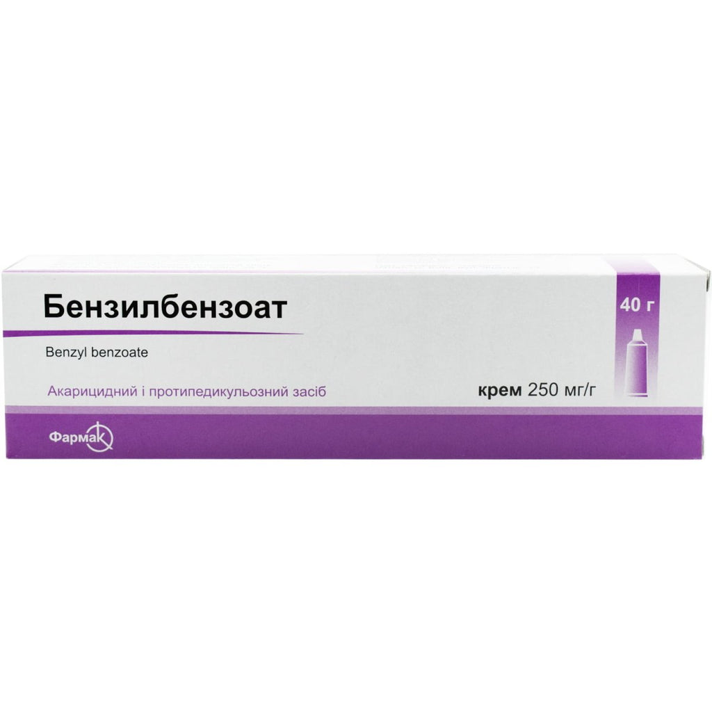 Benzyl benzoate cream 40 g