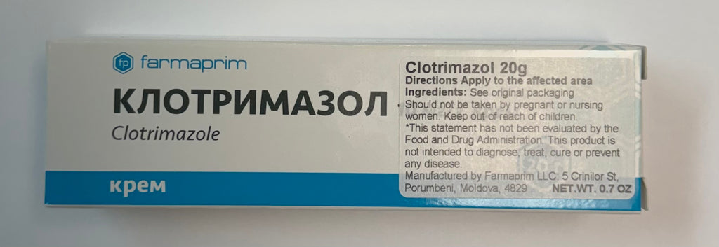 Clotrimazole 1% cream for external use 20 g - Photo #2
