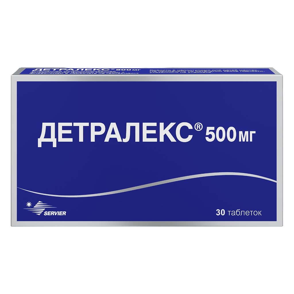 Detralex 500 mg 30 tablets - USA Apteka