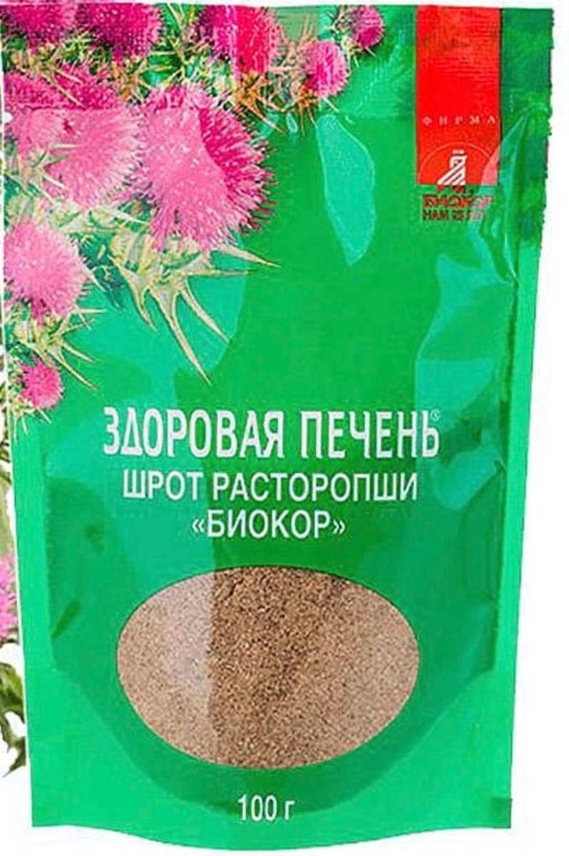 Extract of milk thistle fruits Rastoropshi 100 g