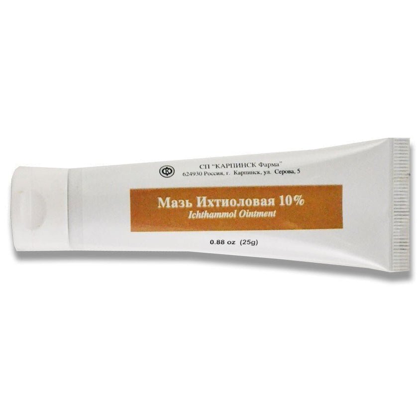 Ихтиоловая Мазь 10% 25 г