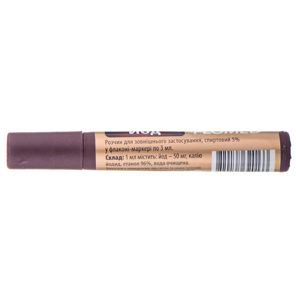 Iodine Flomed 5% Pencil 3 ml - Photo #2