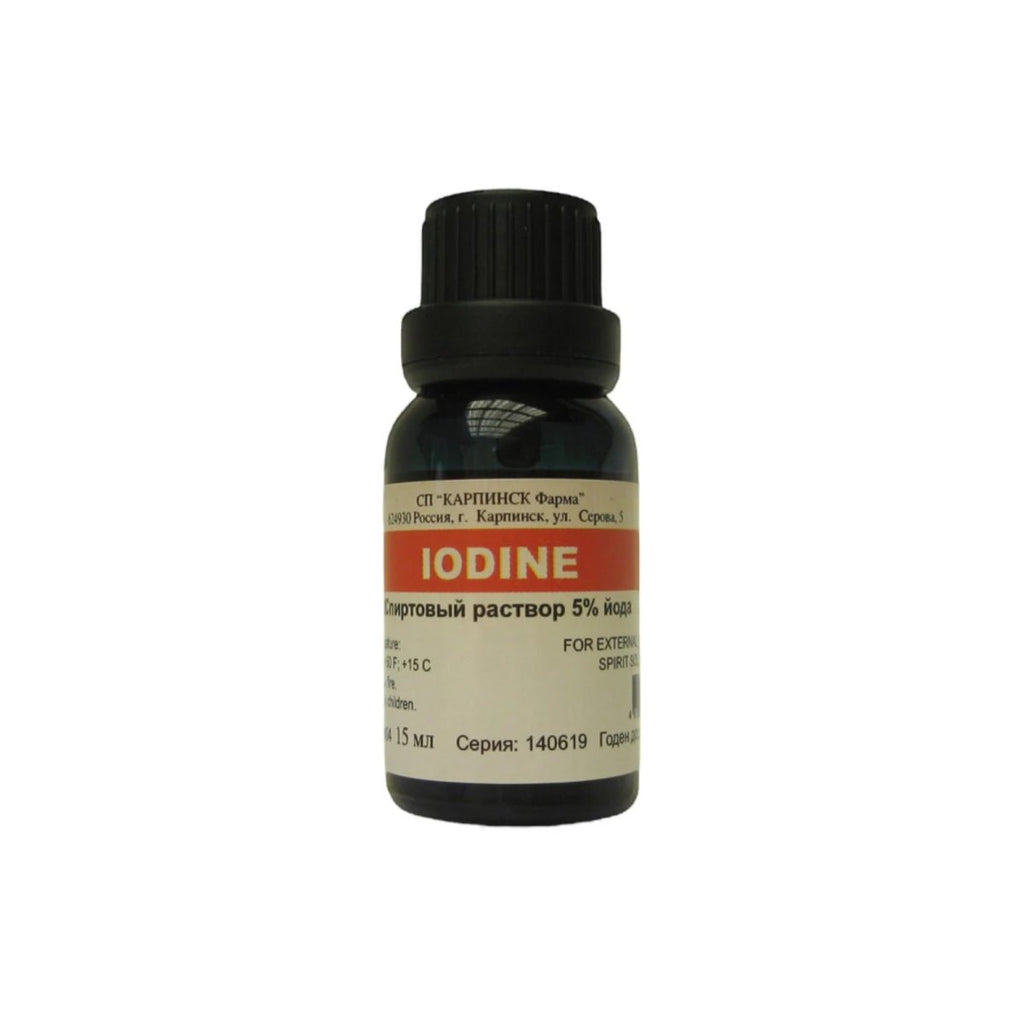 Iodine Solution 5% 15 ml - USA Apteka