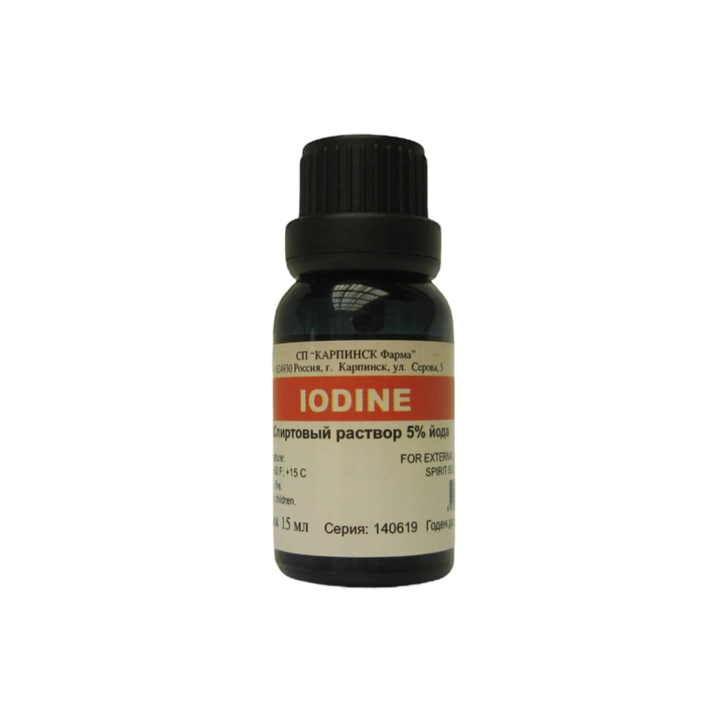 Iodine Solution 5% - Раствор Йода 5% - USA Apteka