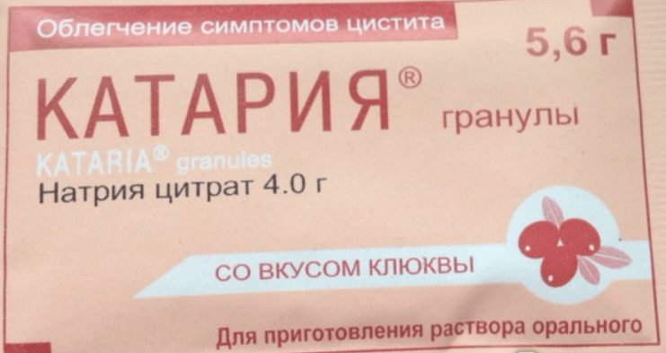 Катарія від циститу для жінок 1 пакетик