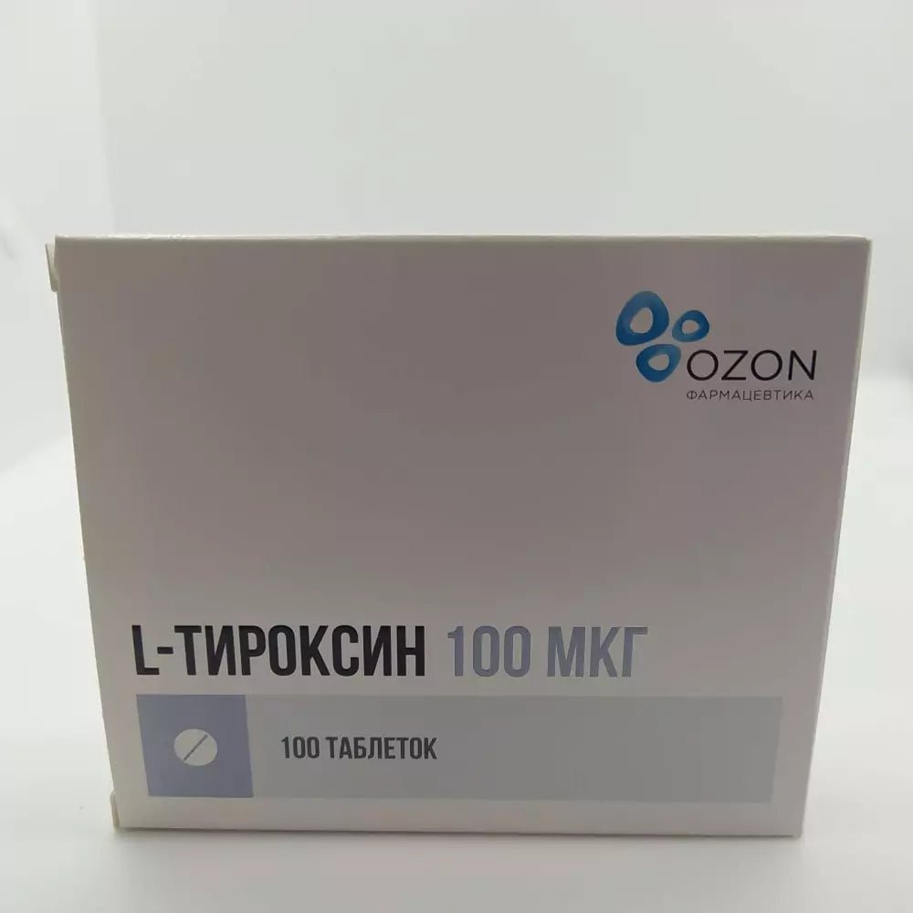 L-Тироксин 100 Берлін-Хемі 100 мкг 100 таб