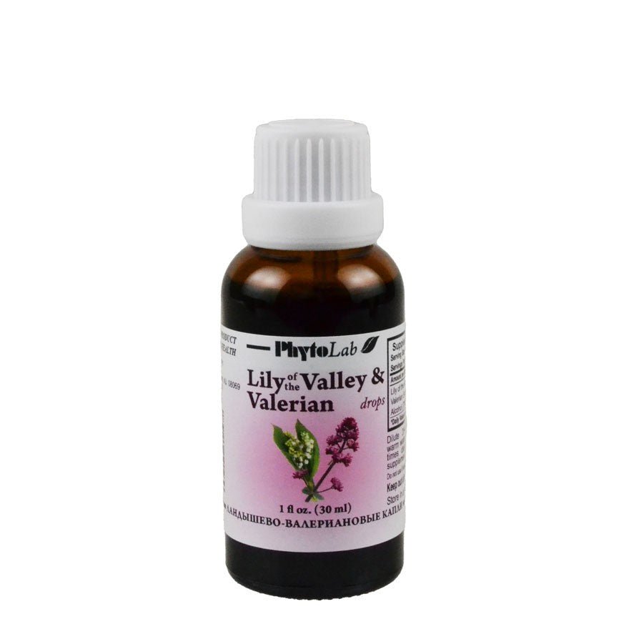 Lily of the Valley and Valerian Drops 30 ml - USA Apteka