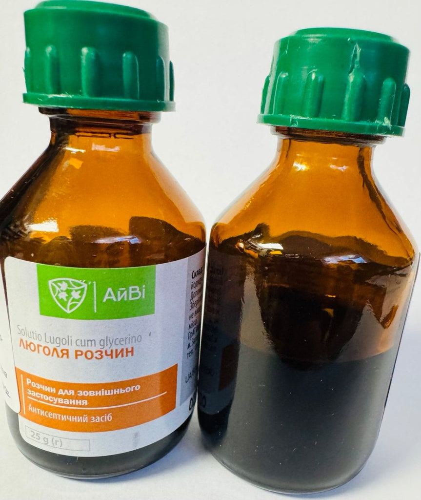 Lugol solution with glycerin 25 gr - USA Apteka