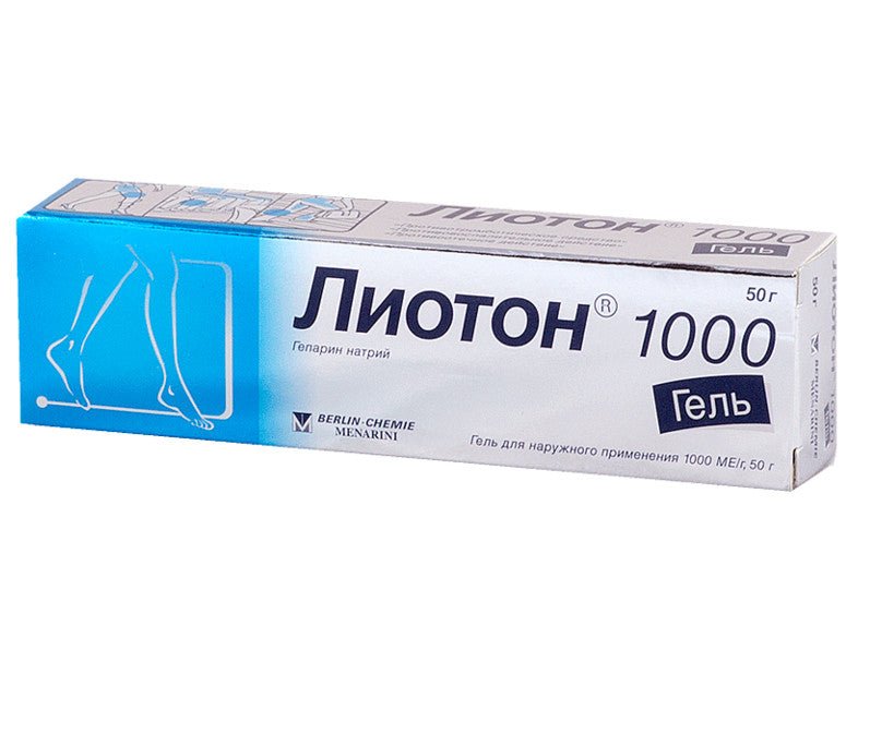 Лиотон 1000 гель 30 г
