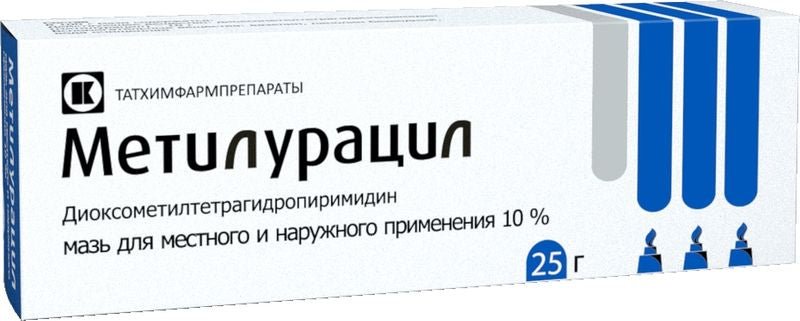 Methyluracil ointment 10% 25 g - Photo #1