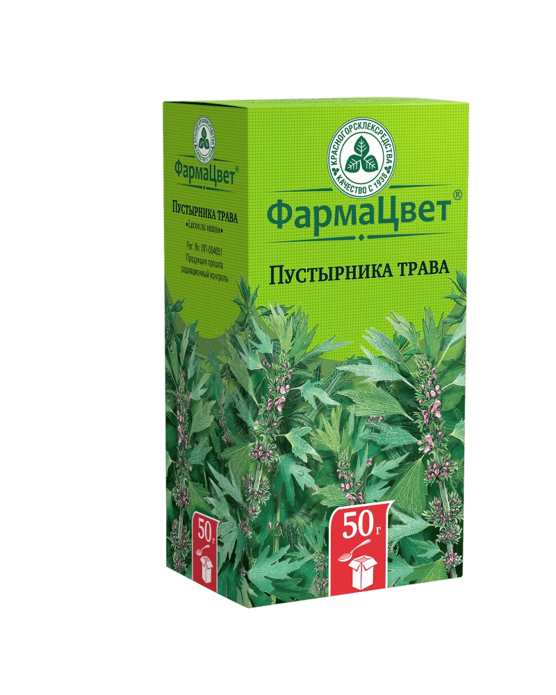 Motherwort herbs 50 gr - Трава Пустырника 50 гр - USA Apteka russian pharmacy