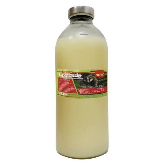Natural badger fat 100% purified 250 ml