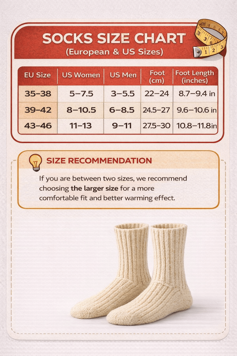 NEBAT Носки из овечьей шерсти черные 35-38 - Фото #2