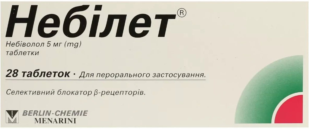 Nebilet 5 mg 28 tabs