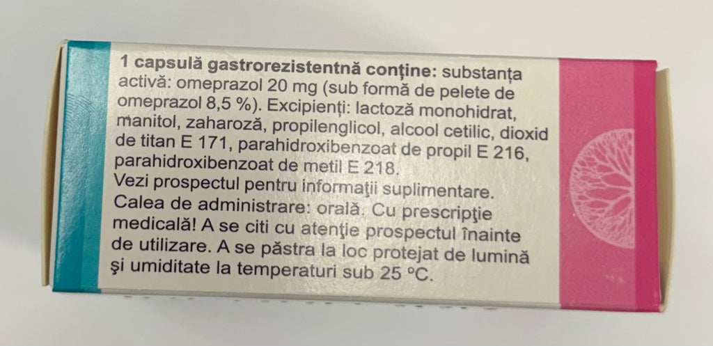 Омепразол 20 мг 30 капсул - Фото #2